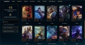 Conta Sem Rank 0 partidas MD10 - League of Legends LOL