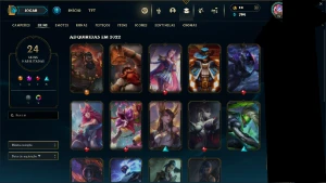 Conta LoL LV 90  com skins - League of Legends