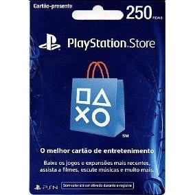 Gift card PSN R$250 - Playstation