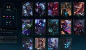 CONTA LOL 44 SKINS 124 CHAMPS LVL 285 - League of Legends