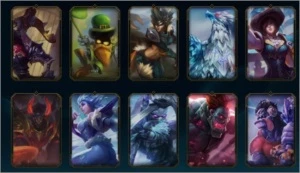 CONTA LOL 44 SKINS 124 CHAMPS LVL 285 - League of Legends