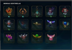 CONTA LOL 44 SKINS 124 CHAMPS LVL 285 - League of Legends