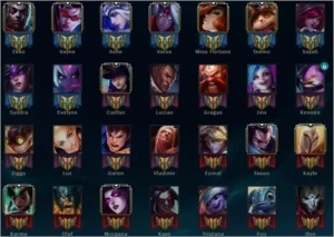 CONTA LOL 44 SKINS 124 CHAMPS LVL 285 - League of Legends