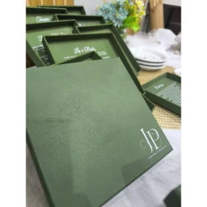 Caixas MDF 15x15 Verde Oliva Personalizadas - Artesanato e Personalizados