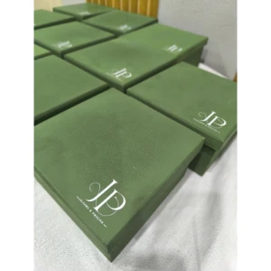 Caixas MDF 15x15 Verde Oliva Personalizadas - Artesanato e Personalizados