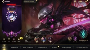 Conta Wild Rift - 113 SKINS - Todas SKINS DESCRIÇÃO - League of Legends: Wild Rift LOL WR