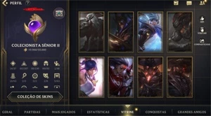 Conta Wild Rift - 113 SKINS - Todas SKINS DESCRIÇÃO - League of Legends: Wild Rift LOL WR