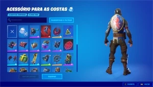 CONTA DE FORTNITE SKINS DA 2ª TEMPORADA ENTRE OUTROS