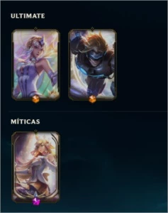 Conta LOL Bronze, skins ultimate, 1 mística e muitas épicas - League of Legends