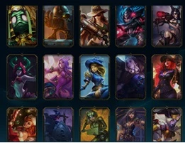 Conta LOL Bronze, skins ultimate, 1 mística e muitas épicas - League of Legends