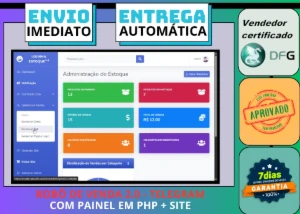 Robo De Vendas No Telegram Com Painel Em Php + Site - Others