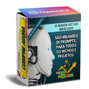 ChatGpt super Kit de Prompts Profissionais + de 50.000