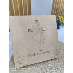 Caixa MDF Personalizada para Padrinhos