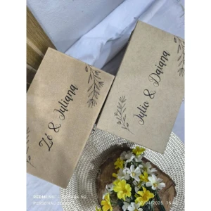 Caixa MDF Personalizada para Padrinhos - Artesanato e Personalizados