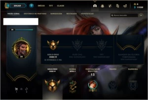 Conta ouro 4 baratinha com 22 champs e 3 skins (1 Ultimate) - League of Legends LOL