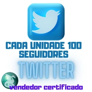 100 SEGUIDORES TWITTER (RÁPIDA ENTREGA) - Social Media