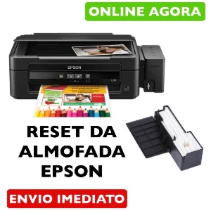 Reset de impressora Epson L110 L210 L350 L355 L375 (NOVO) - Outros