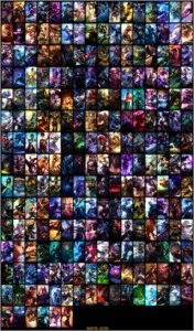 CONTA LOL FULL CHAMP - League of Legends