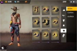 Conta free fire