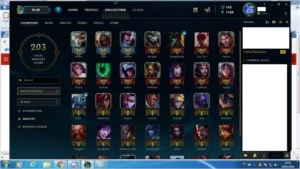 CONTA D2 / 98 CHAMPIONS / 57 SKINS BORDA DIAMANTE - League of Legends LOL
