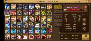 Summoners War Global com Liliana Leo Rakan Masha Lucia Giou