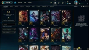 Conta D4 - 78% W/R CAINDO COM D1+ - League of Legends LOL