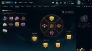 Conta D4 - 78% W/R CAINDO COM D1+ - League of Legends LOL