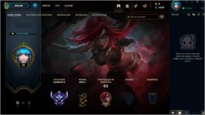 Conta D4 - 78% W/R CAINDO COM D1+ - League of Legends LOL