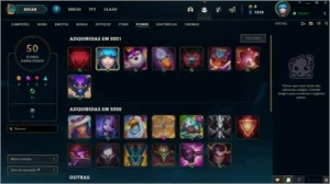 Conta D4 - 78% W/R CAINDO COM D1+ - League of Legends LOL