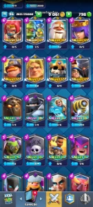 Conta Clash Royale Nv 46 9K De Trofeus