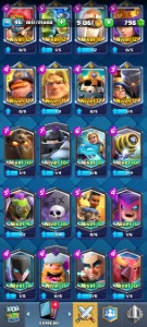 Conta Clash Royale Nv 46 9K De Trofeus