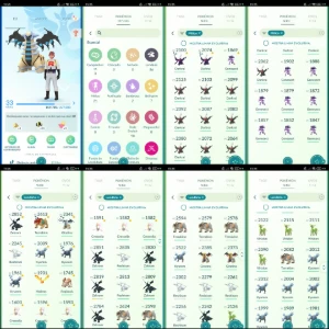 🔥 POKÉMON GO – 86 LENDÁRIOS | 7 shiny | 🔥 C036