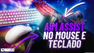 Aim Assist Mouse e Teclado + Autoping + No Recoil - Warzone - Call of Duty COD