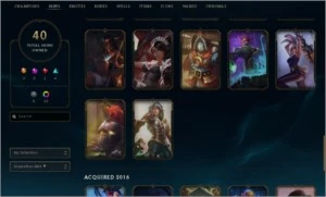 conta d1 77 champs 40 skins - League of Legends LOL