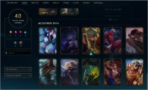 conta d1 77 champs 40 skins - League of Legends LOL