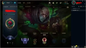 conta d1 77 champs 40 skins - League of Legends LOL