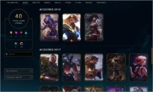 conta d1 77 champs 40 skins - League of Legends LOL