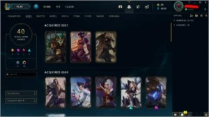 conta d1 77 champs 40 skins - League of Legends LOL
