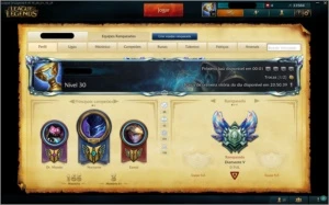 Conta Diamante S6 com Jarvan Vitorioso - League of Legends LOL