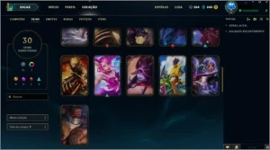 Conta Lol League of Legends Platina 4
