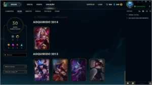 Conta Lol League of Legends Platina 4