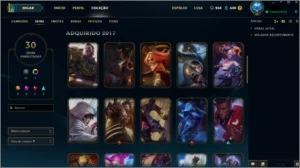 Conta Lol League of Legends Platina 4