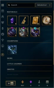 Conta de League of Legends Platina 3 LOL