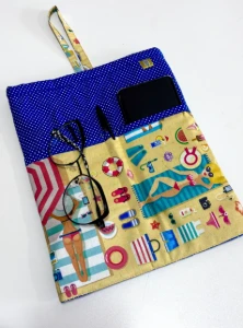 Organizador e Lixinho Artesanal para Carro - Artesanato e Personalizados