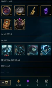 Conta LoL( lvl 54, 12 skins com a DJ SONA, silver 1, 2k ea) - League of Legends