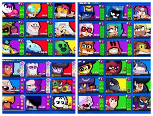 Conta Ultra Rara Com Muitas Skins Brawl Stars