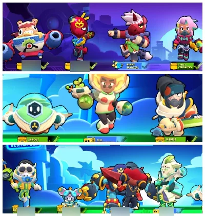 Conta Ultra Rara Com Muitas Skins Brawl Stars