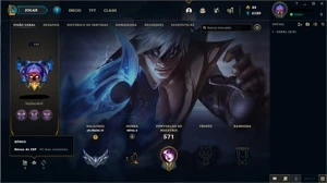 Conta League of Legends Level 352 com 292 skins LOL