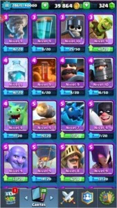 Conta de clash royale (nivel 11)