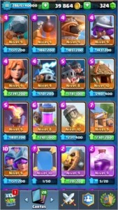Conta de clash royale (nivel 11)